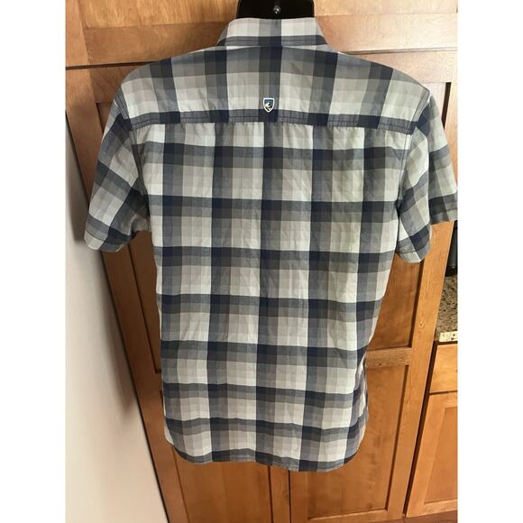 Kuhl Mens S/S Button Large 21.5” Chest Gray - Picture 6 of 8